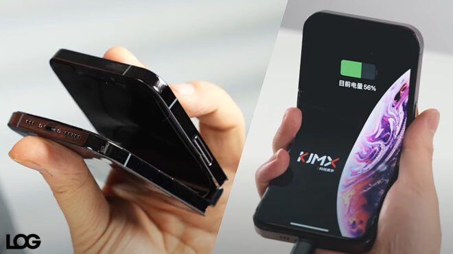 katlanabilir ekranlı iPhone