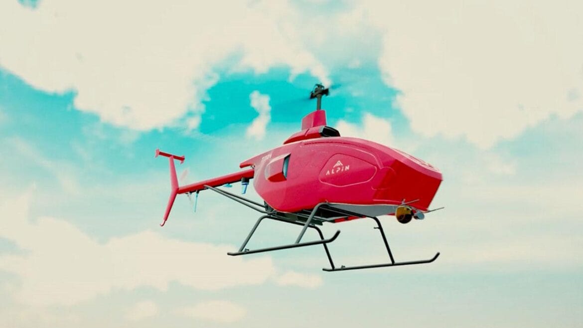 Yerli Insansiz Helikopter Alpin 2 Goklerde2